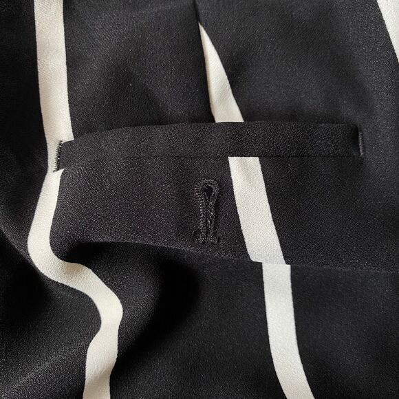 Banana Republic Avery Ankle Pants Womens 4 Long  Multi Striped Crop Trouser New - Picture 7 of 16